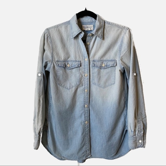 Denim & Supply Ralph Lauren Chambray Button Down Shirt - Picture 3 of 7